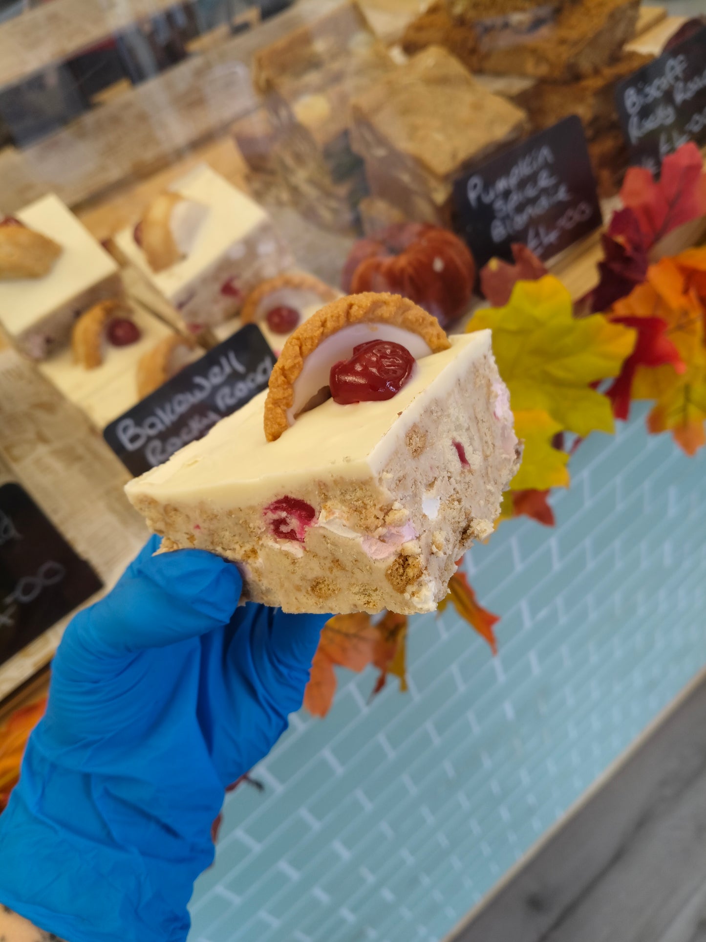 Cherry Bakewell Rocky Road