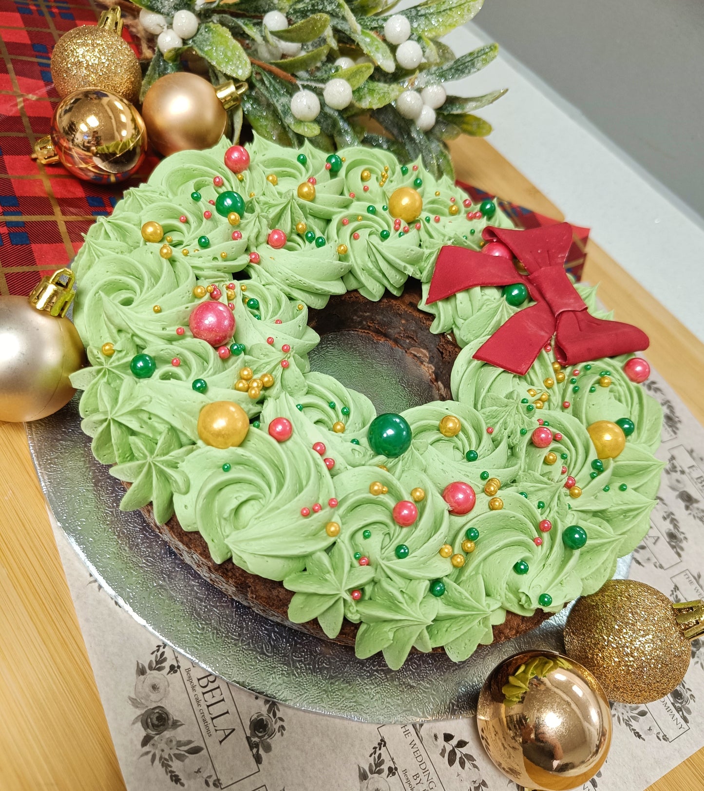 Brownie / Blondie Wreath