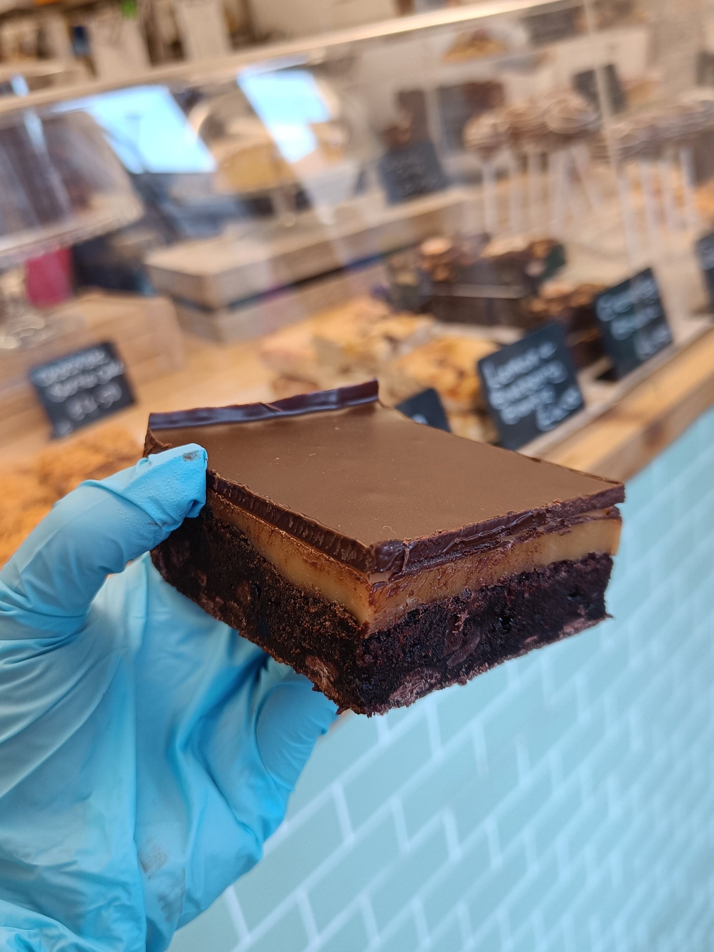 Millionaire Brownie (ve,gf)