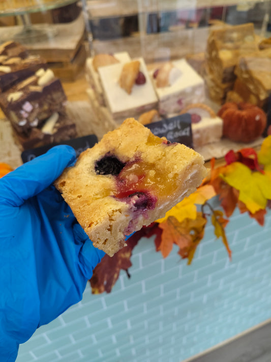 Lemon & Blueberry Blondie