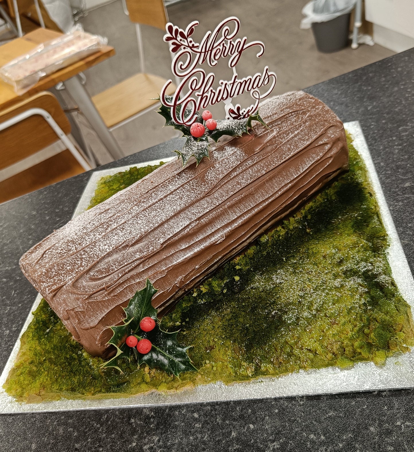 Chocolate Yule Log