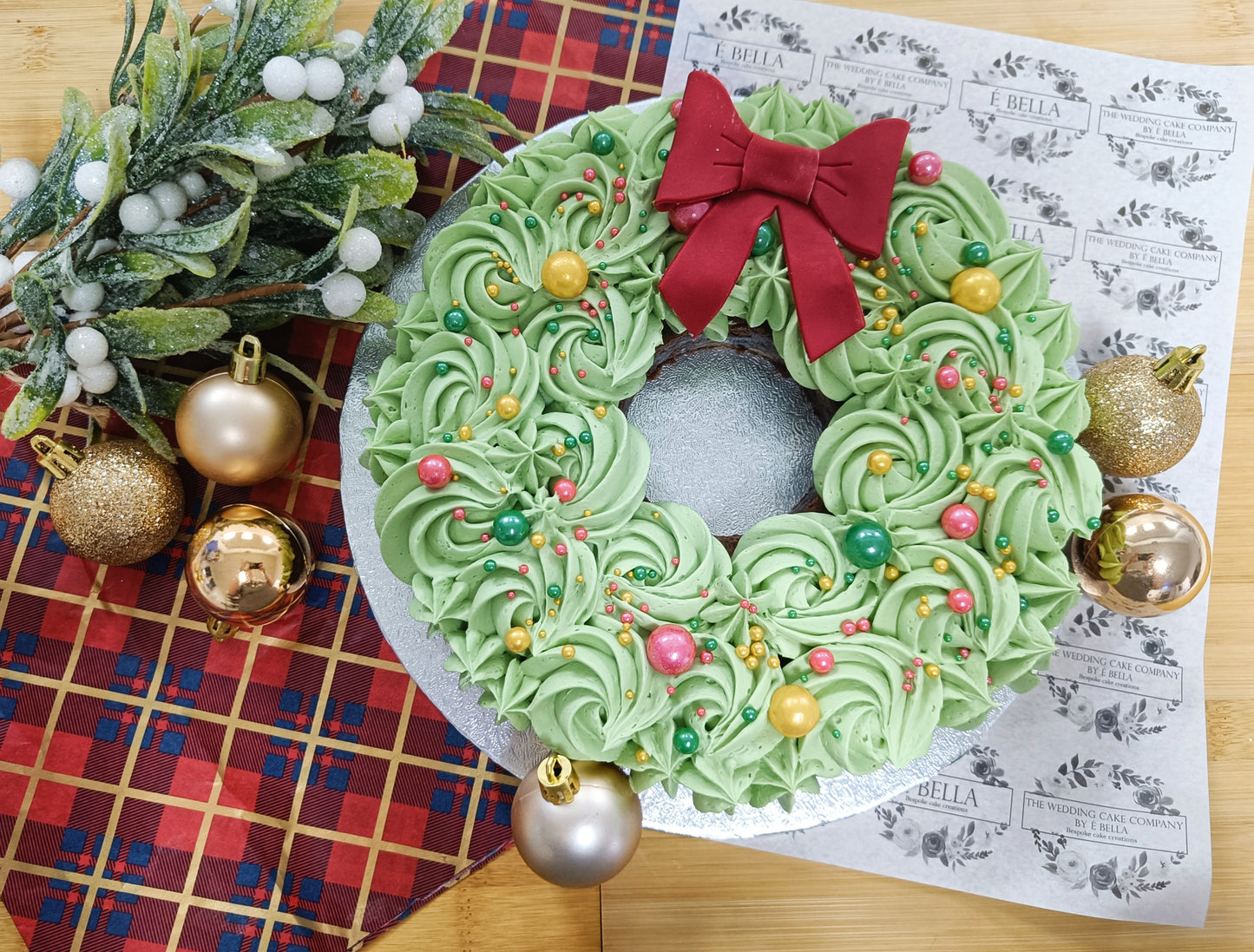 Brownie / Blondie Wreath